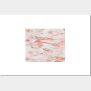 Dolcedo  - rose gold marble Posters and Art